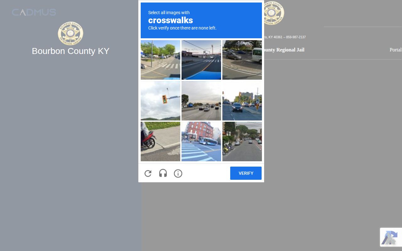 Robertson County 72-hour release research using the BCRJ current inmate portal
